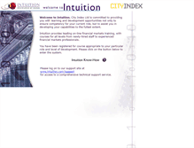 Tablet Screenshot of cityindex.intuition.com